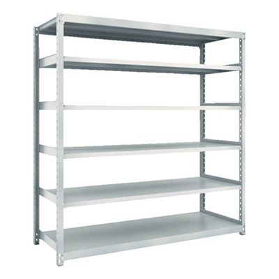 トラスコ TRUSCO スチールラック M2型 W1760×D300×H1800 6段 単体 ネオグレー M2-6636 780-1351 (商品コード：170815)