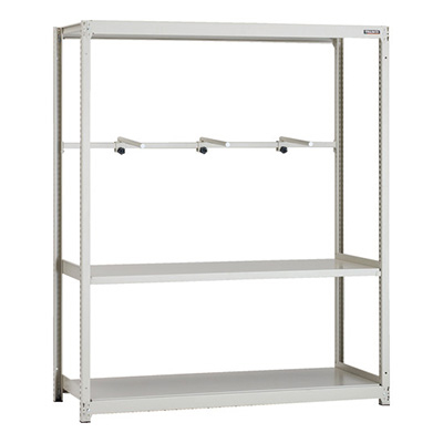 トラスコ TRUSCO スチールラック M2型軽中量棚 1760×600×H1800 3段 アーム1段 単体 M2-6663-A1 149-7786 (商品コード：170842)