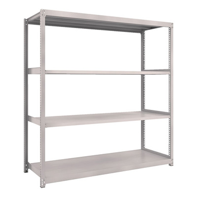 トラスコ TRUSCO スチールラック M2型 W1760×D600×H1800 4段 単体 ネオグレー M2-6664 506-8363 (商品コード：170849)