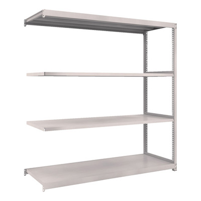 トラスコ TRUSCO スチールラック M2型 W1760×D600×H1800 4段 連結 ネオグレー M2-6664B 508-5969 (商品コード：170850)