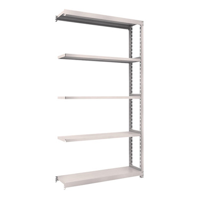 トラスコ TRUSCO スチールラック M2型軽中量棚 1160×300×H2100 5段 連結 ネオグレー M2-7435B 508-6001 (商品コード：170872)