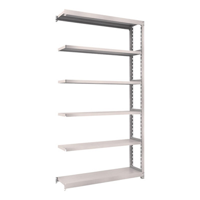 トラスコ TRUSCO スチールラック M2型 W1160×D300×H2100 6段 連結 ネオグレー M2-7436B 508-6027 (商品コード：170874)