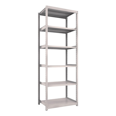 トラスコ TRUSCO スチールラック M2型 W860×D600×H2400 6段 単体 ネオグレー M2-8366 450-0598 (商品コード：170917)