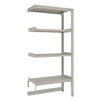 トラスコ TRUSCO スチールラック M2型軽中量棚 台車天板収納型 860×450×H1800 4段 連結 M2-DB6344B 271-9380 (商品コード：170961)