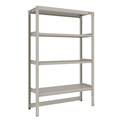 トラスコ TRUSCO スチールラック M2型軽中量棚 台車天板収納型 1160×450×H1800 4段 単体 M2-DB6444 271-9371 (商品コード：170964)