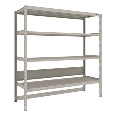 トラスコ TRUSCO スチールラック M2型軽中量棚 台車天板収納型 1760×600×H1800 4段 単体 M2-DB6664 271-9377 (商品コード：170973)