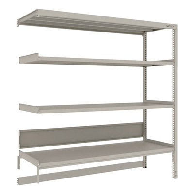 トラスコ TRUSCO スチールラック M2型軽中量棚 台車天板収納型 1760×600×H1800 4段 連結 M2-DB6664B 271-9378 (商品コード：170974)