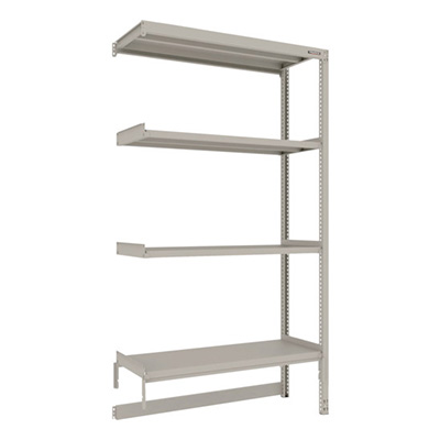 トラスコ TRUSCO スチールラック M2型軽中量棚 台車天板収納型 1160×450×H2100 4段 連結 M2-DB7444B 271-9389 (商品コード：170980)