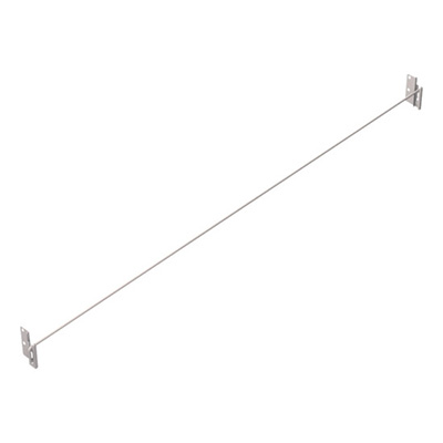 トラスコ TRUSCO スチールラック M2用 回転式落下防止バー W1760用 M2-KRB18-NG 393-4039 (商品コード：171002)