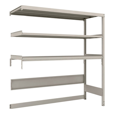 トラスコ TRUSCO スチールラック M2型軽中量棚 下段開放型 1760×600×H1800 3段 連結 M2-SB6663B 116-4839 (商品コード：171050)