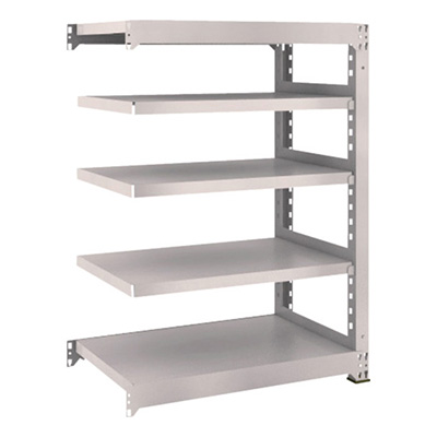 トラスコ TRUSCO スチールラック M3型 W900×D571×H1200 5段 連結 ネオグレー M3-4365B 508-4652 (商品コード：171102)