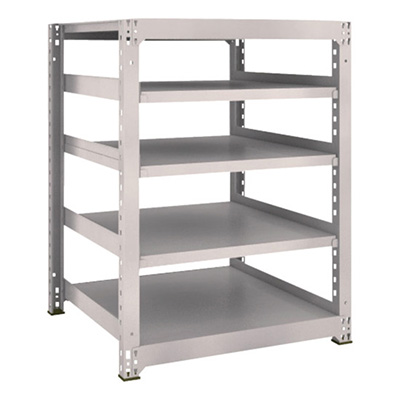 トラスコ TRUSCO スチールラック M3型 W900×D921×H1200 5段 単体 ネオグレー M3-4395 506-9441 (商品コード：171113)