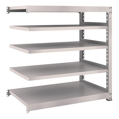 トラスコ TRUSCO スチールラック M3型 W1200×D721×H1200 5段 連結 ネオグレー M3-4475B 508-4709 (商品コード：171142)