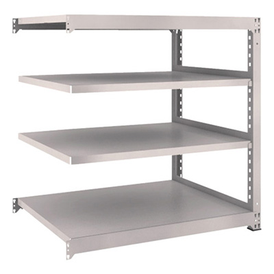 トラスコ TRUSCO スチールラック M3型 W1200×D921×H1200 4段 連結 ネオグレー M3-4494B 508-4725 (商品コード：171146)