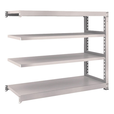 トラスコ TRUSCO スチールラック M3型 W1500×D571×H1200 4段 連結 ネオグレー M3-4564B 508-4911 (商品コード：171168)