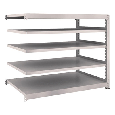 トラスコ TRUSCO スチールラック M3型 W1500×D921×H1200 5段 連結 ネオグレー M3-4595B 508-5012 (商品コード：171182)