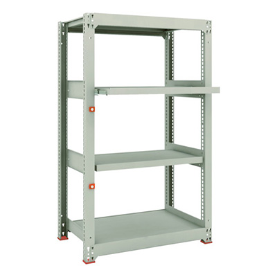 トラスコ TRUSCO スチールラック M3型中量棚 1800×571×H1200 4段うちスライド2段 単体 M3-4662M2 149-7802 (商品コード：171203)