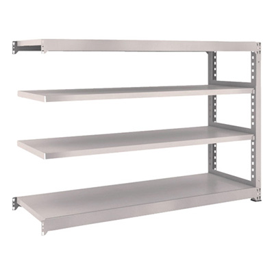 トラスコ TRUSCO スチールラック M3型 W1800×D571×H1200 4段 連結 ネオグレー M3-4664B 508-4920 (商品コード：171208)