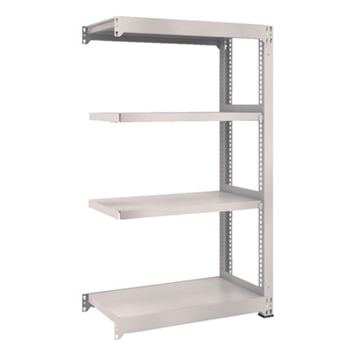 トラスコ TRUSCO スチールラック M3型 W900×D471×H1500 4段 連結 ネオグレー M3-5354B 508-9522 (商品コード：171232)