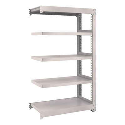 トラスコ TRUSCO スチールラック M3型 W900×D471×H1500 5段 連結 ネオグレー M3-5355B 508-9549 (商品コード：171234)