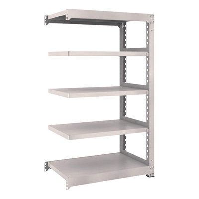 トラスコ TRUSCO スチールラック M3型 W900×D571×H1500 5段 連結 ネオグレー M3-5365B 508-9581 (商品コード：171240)