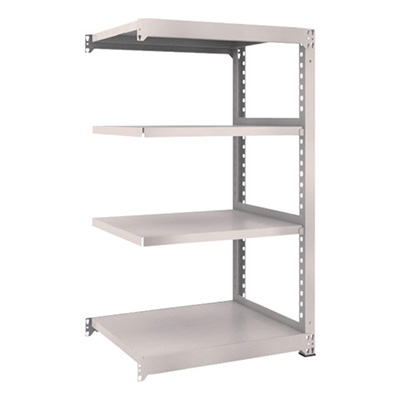 トラスコ TRUSCO スチールラック M3型 W900×D721×H1500 4段 連結 ネオグレー M3-5374B 508-9603 (商品コード：171244)