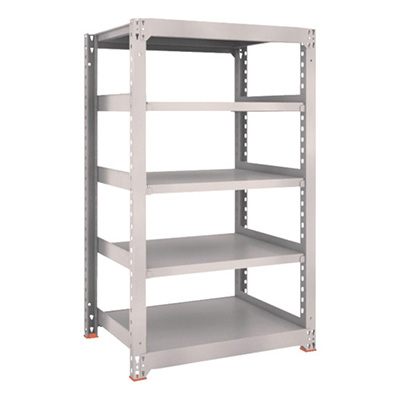 トラスコ TRUSCO スチールラック M3型 W900×D721×H1500 5段 単体 ネオグレー M3-5375 506-5003 (商品コード：171245)