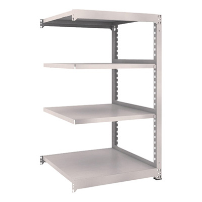 トラスコ TRUSCO スチールラック M3型 W900×D921×H1500 4段 連結 ネオグレー M3-5394B 508-9646 (商品コード：171250)