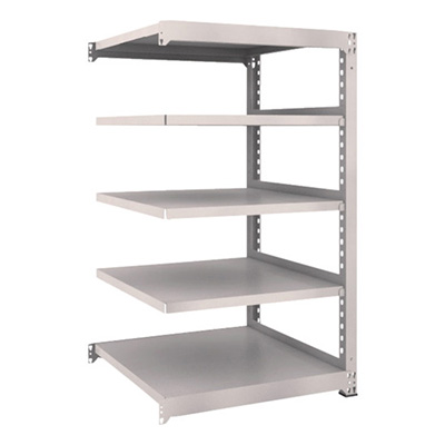 トラスコ TRUSCO スチールラック M3型 W900×D921×H1500 5段 連結 ネオグレー M3-5395B 508-9662 (商品コード：171252)