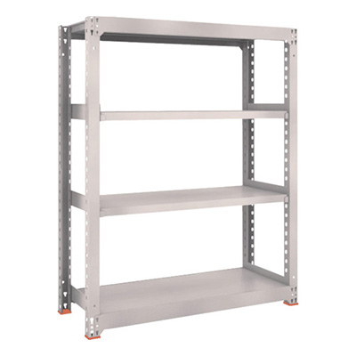 トラスコ TRUSCO スチールラック M3型 W1200×D471×H1500 4段 単体 ネオグレー M3-5454 505-9186 (商品コード：171261)