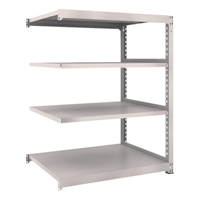 トラスコ TRUSCO スチールラック M3型 W1200×D921×H1500 4段 連結 ネオグレー M3-5494B 508-9654 (商品コード：171280)