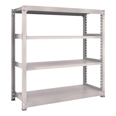 トラスコ TRUSCO スチールラック M3型 W1500×D571×H1500 4段 単体 ネオグレー M3-5564 506-5101 (商品コード：171297)