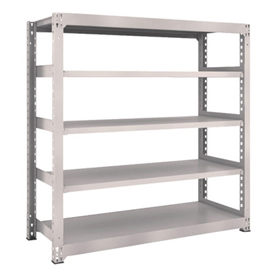 トラスコ TRUSCO スチールラック M3型 W1500×D571×H1500 5段 単体 ネオグレー M3-5565 506-5127 (商品コード：171299)