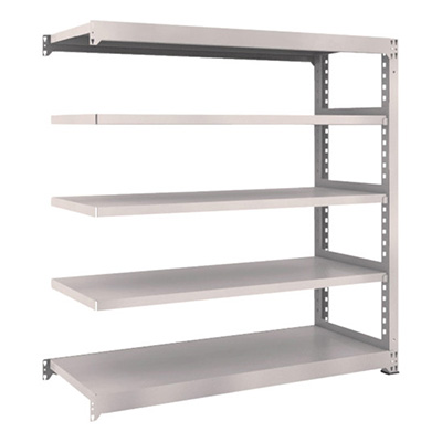 トラスコ TRUSCO スチールラック M3型 W1500×D571×H1500 5段 連結 ネオグレー M3-5565B 508-9743 (商品コード：171300)