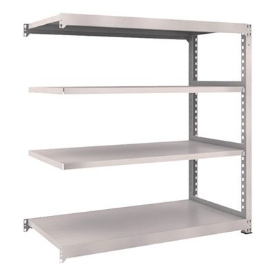 トラスコ TRUSCO スチールラック M3型 W1500×D721×H1500 4段 連結 ネオグレー M3-5574B 508-9760 (商品コード：171304)