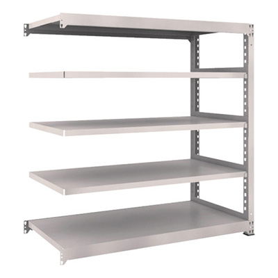 トラスコ TRUSCO スチールラック M3型 W1500×D721×H1500 5段 連結 ネオグレー M3-5575B 508-9786 (商品コード：171306)