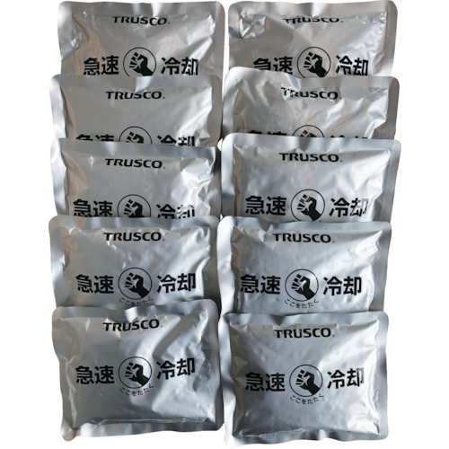 トラスコ TRUSCO 急速冷却パック 10個まとめ買い 100g TPC-100-10P 356-5061 (商品コード：172470)