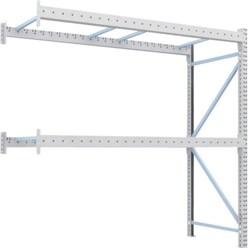 トラスコ TRUSCO 重量パレットラック1トン2500×1000×H2500 2段 連結 1D-25B25-10-2B 459-1542