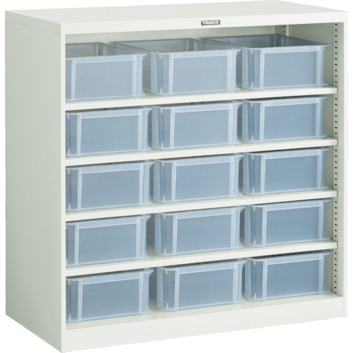 トラスコ TRUSCO コンテナラックケース バンラックケース CF型 TSK-910TMX15個付 304CF-SK15TM 819-5088 (商品コード：173003)