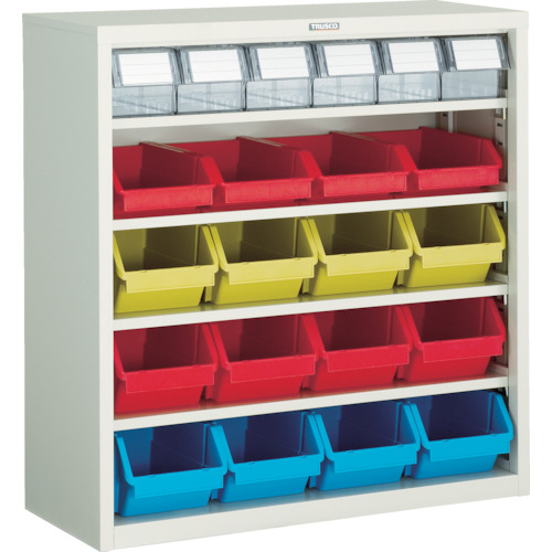 トラスコ TRUSCO コンテナラックケース バンラックケース M型 コンテナ入 H880 304M-D 440-7857 (商品コード：173005)