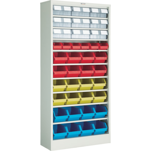 トラスコ TRUSCO コンテナラックケース バンラックケース M型 コンテナ入 H1790 609M-E 440-7911 (商品コード：173071)