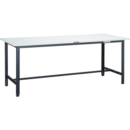 トラスコ TRUSCO 軽荷重作業台（300kg）AE型 1500X750XH740 基本タイプ ダークグレー色 AE-1500 DG 454-2916