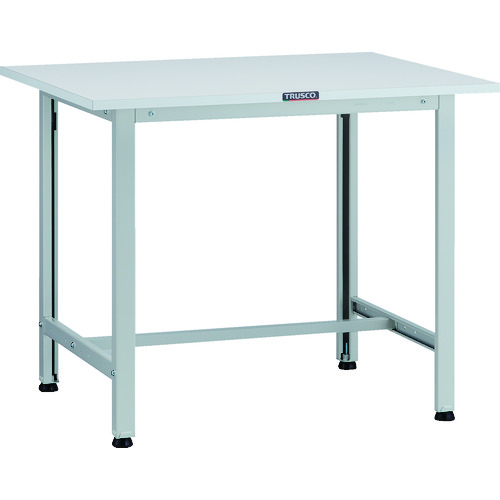 トラスコ TRUSCO 軽荷重作業台（200kg）AO型 900X750XH740 基本タイプ ホワイト色 AO-0975 125-9125