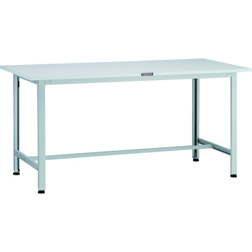 トラスコ TRUSCO 軽荷重作業台（200kg）AO型 1500X750XH740 基本タイプ ホワイト色 AO-1575 125-9174