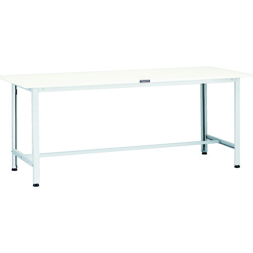 トラスコ TRUSCO 軽荷重作業台（200kg）AO型 1800X750XH740 基本タイプ ホワイト色 AO-1875 125-9176