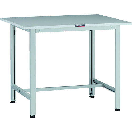 トラスコ TRUSCO 軽荷重作業台（200kg）AO型 900X750XH740 基本タイプ ホワイト色 AOR-0975 137-1720