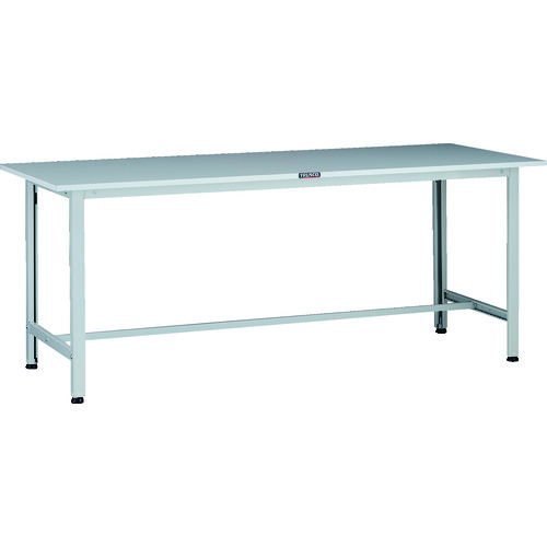 トラスコ TRUSCO 軽荷重作業台（200kg）AO型 1800X750XH740 基本タイプ ホワイト色 AOR-1875 137-1726