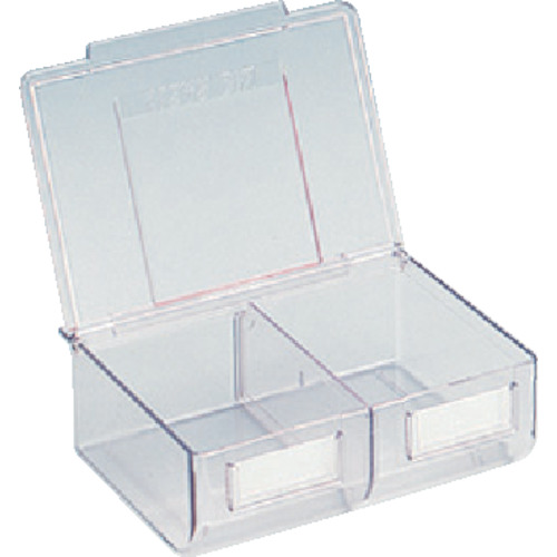 トラスコ TRUSCO ライトビン フタ付 197X169XH71 透明 A-P 506-9971 (商品コード：173446)