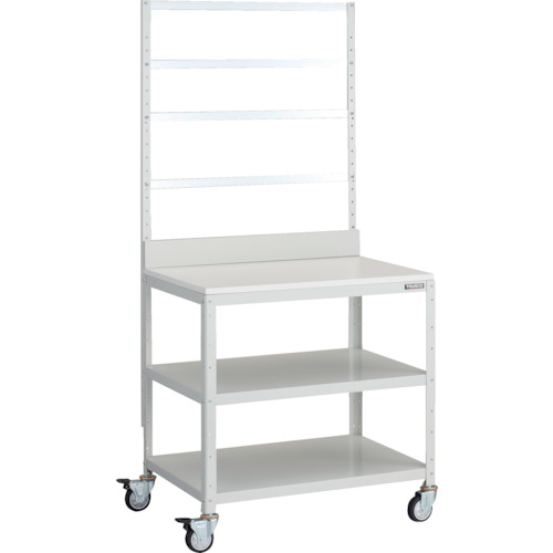 トラスコ TRUSCO スーパーラックデスク型フリーバー式 ウレタン車輪付 BDD-993B4TNUW 269-7218 (商品コード：173499)