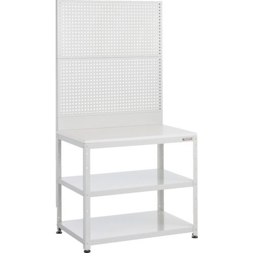 トラスコ TRUSCO スーパーラックデスク型Pパネル付 アジャスター付き BDD-993PTN-W 257-3353 (商品コード：173508)